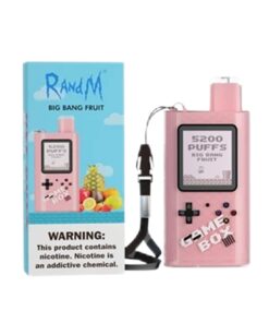 RandM Game Box 5200 Züge 12ml Einweg E-zigarette Big Bang Fruit